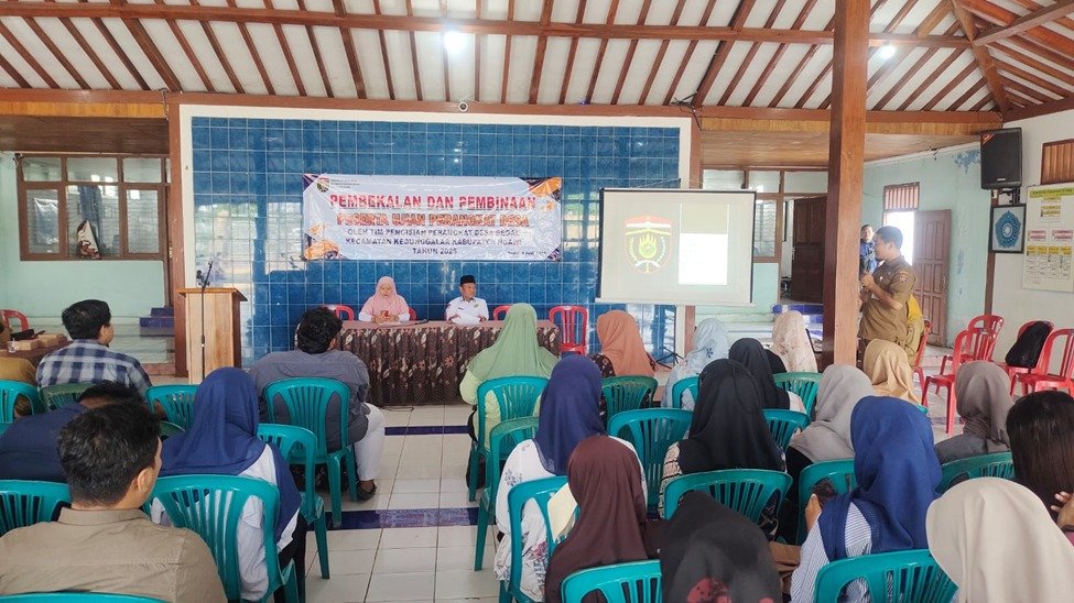 Pembekalan dan Pembinaan Peserta Ujian Perangkat Desa Begal Tahun 2025