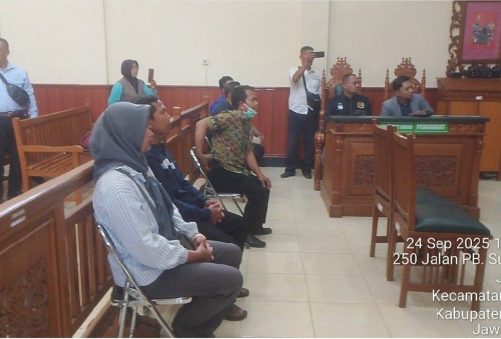 Sidang Perdana Sengketa Proses Penjaringan Perangkat Desa Pojok Digelar di Pengadilan Negeri Ngawi