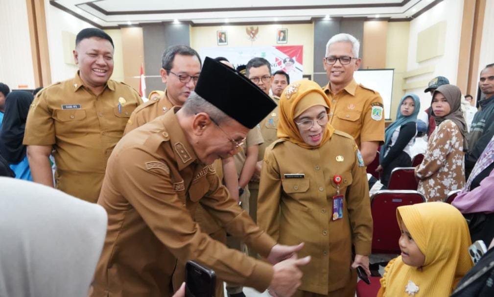 Gus Shobih Bersama Kadinsos Jatim”Resmikan Sekolah Rakyat Terintegrasi 48 Kabupaten Pasuruan. 