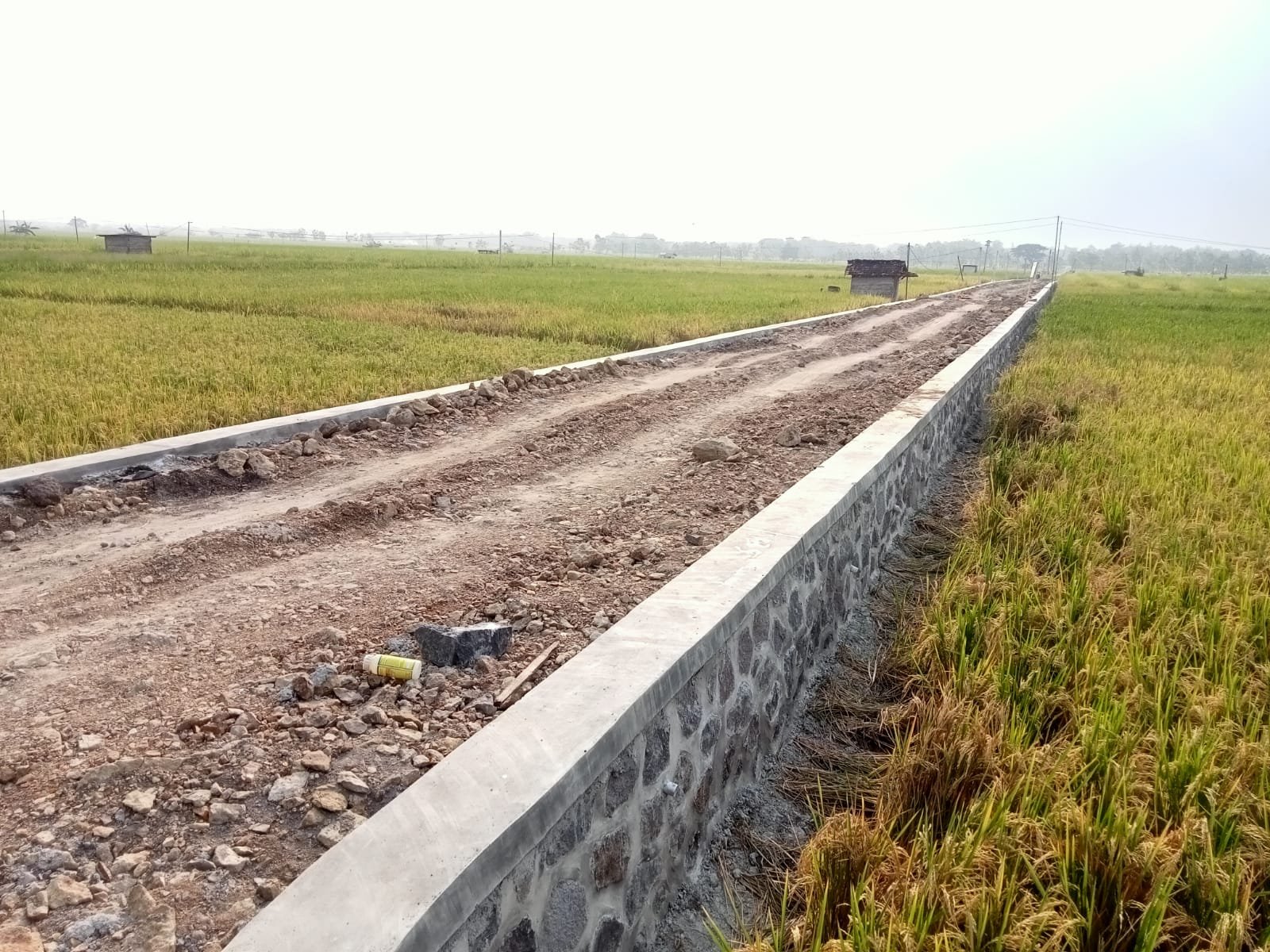 Pemdes Bendo Laksanakan Pembangunan Talud di Dusun Ngepeh Lewat Dana Desa 2025