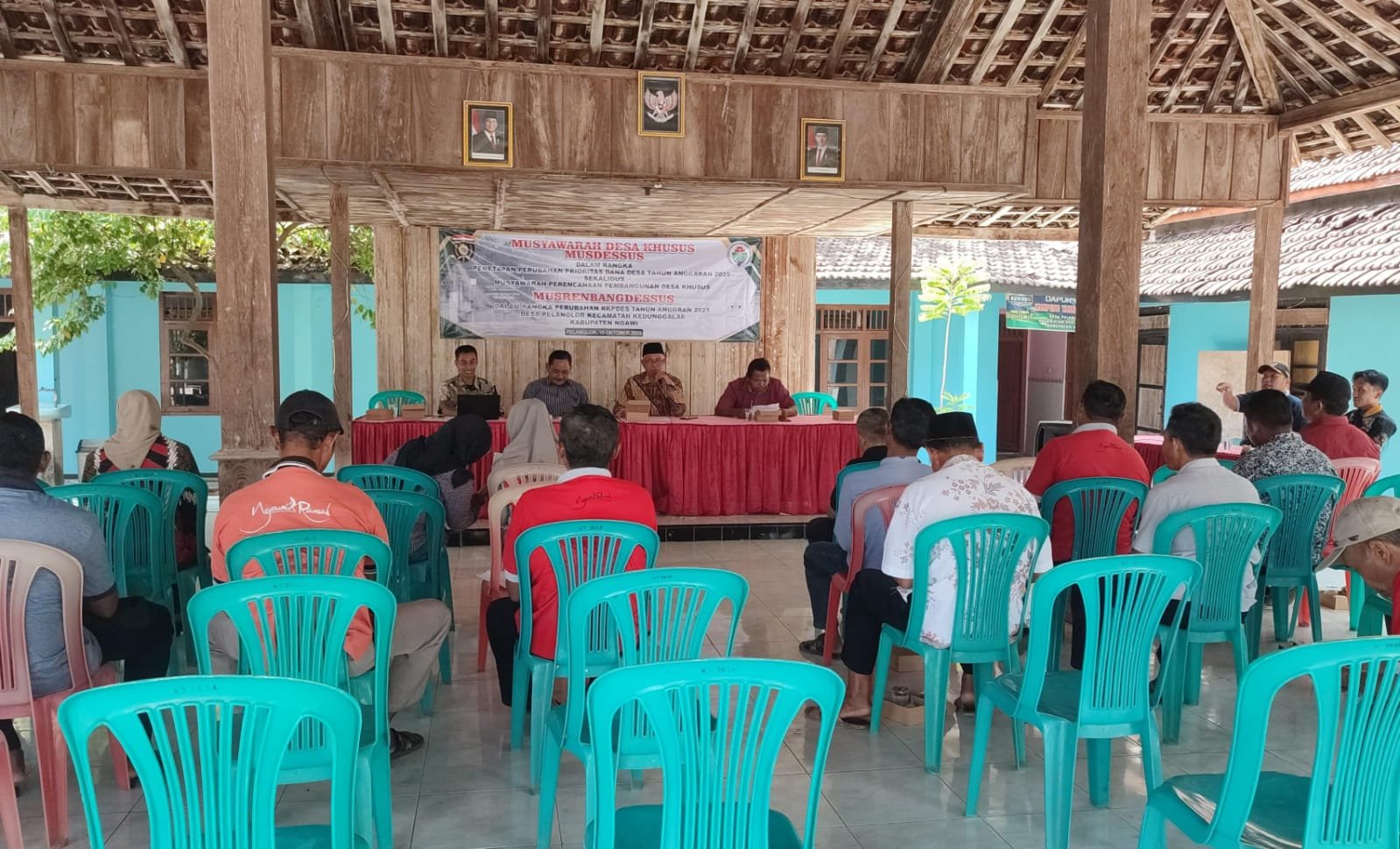 Desa Pelanglor Gelar Musdessus dan Musrenbangdessus untuk Penetapan Perubahan Prioritas Dana Desa dan RKPDES 2025.