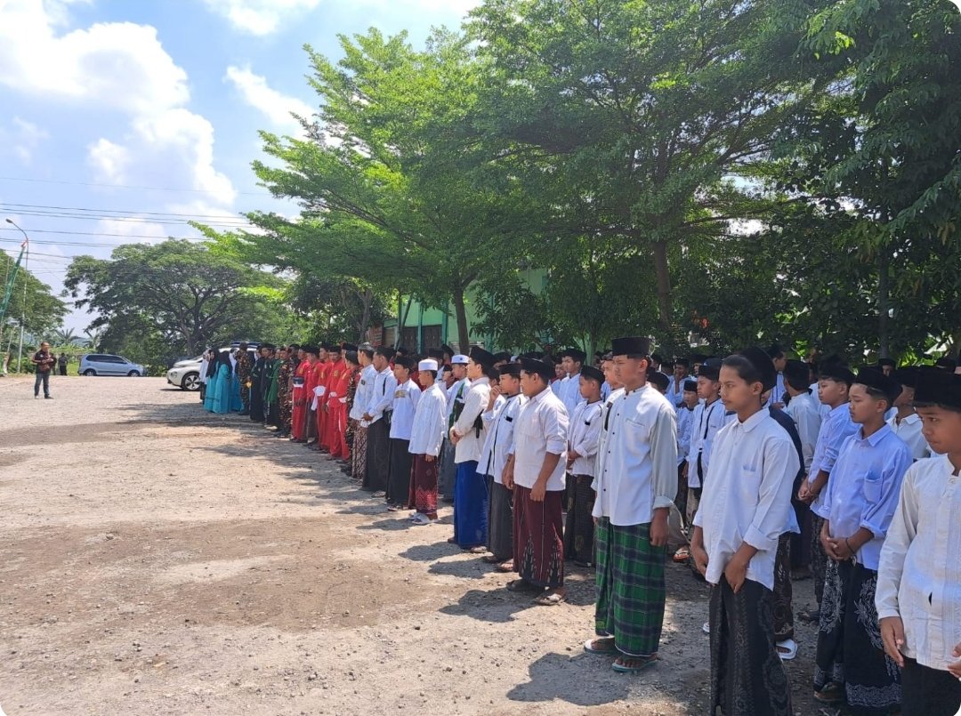 Warga NU Ngawi Gelar Doa Bersama sebagai Bentuk Solidaritas terhadap Pesantren yang Dihina Tayangan Televisi.