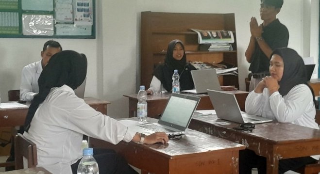 Pemdes Wakah Kec. Ngrambe Gelar Ujian Pengisian Perangkat Desa