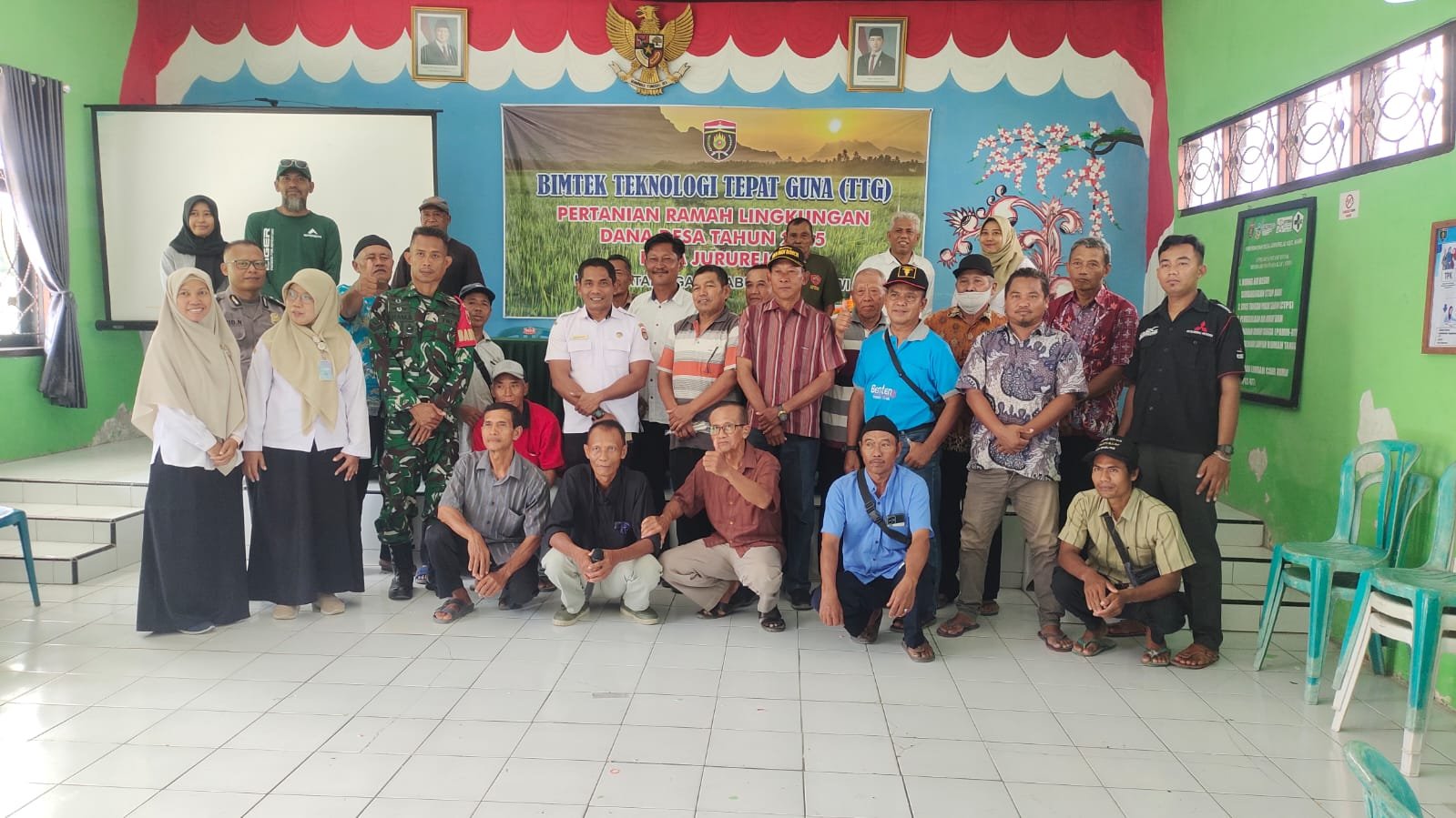 Pemdes Jururejo Gelar Bimtek TTG Pertanian Ramah Lingkungan.